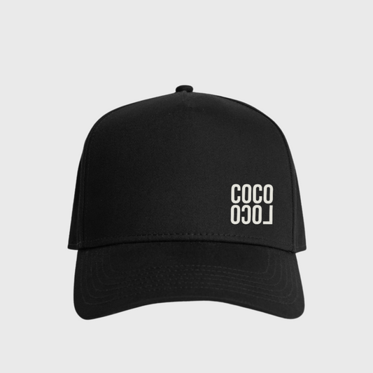 Coco Loco Classic Black Cap with Hard Seltzer Logo front