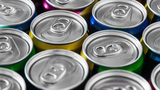 Different Hard Seltzer and RTD alcohol can tops with ring pulls